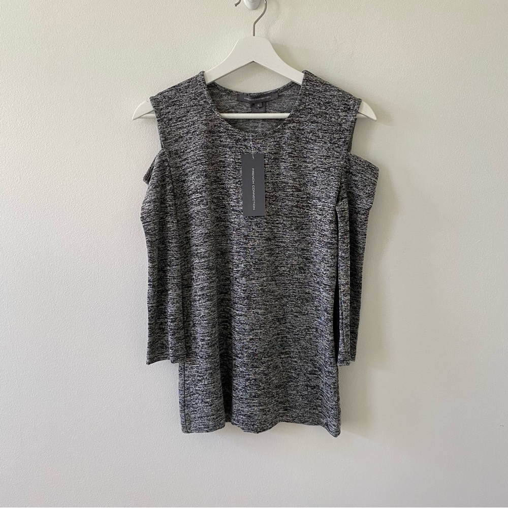French Connection Women’s Cold Shoulder Top